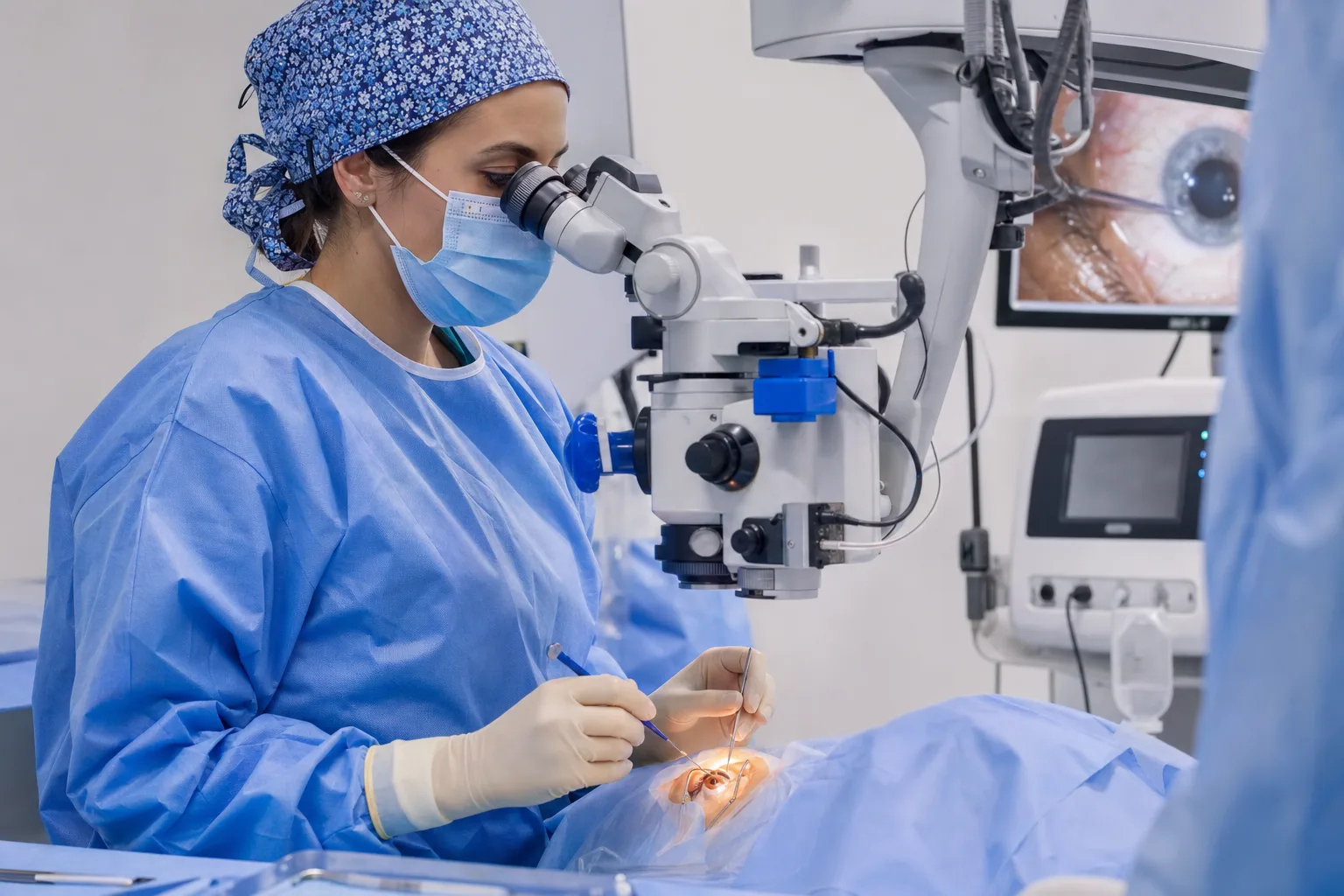 Facoemulsificación de catarata con implante de lente intraocular en Guadalajara, Jalisco.